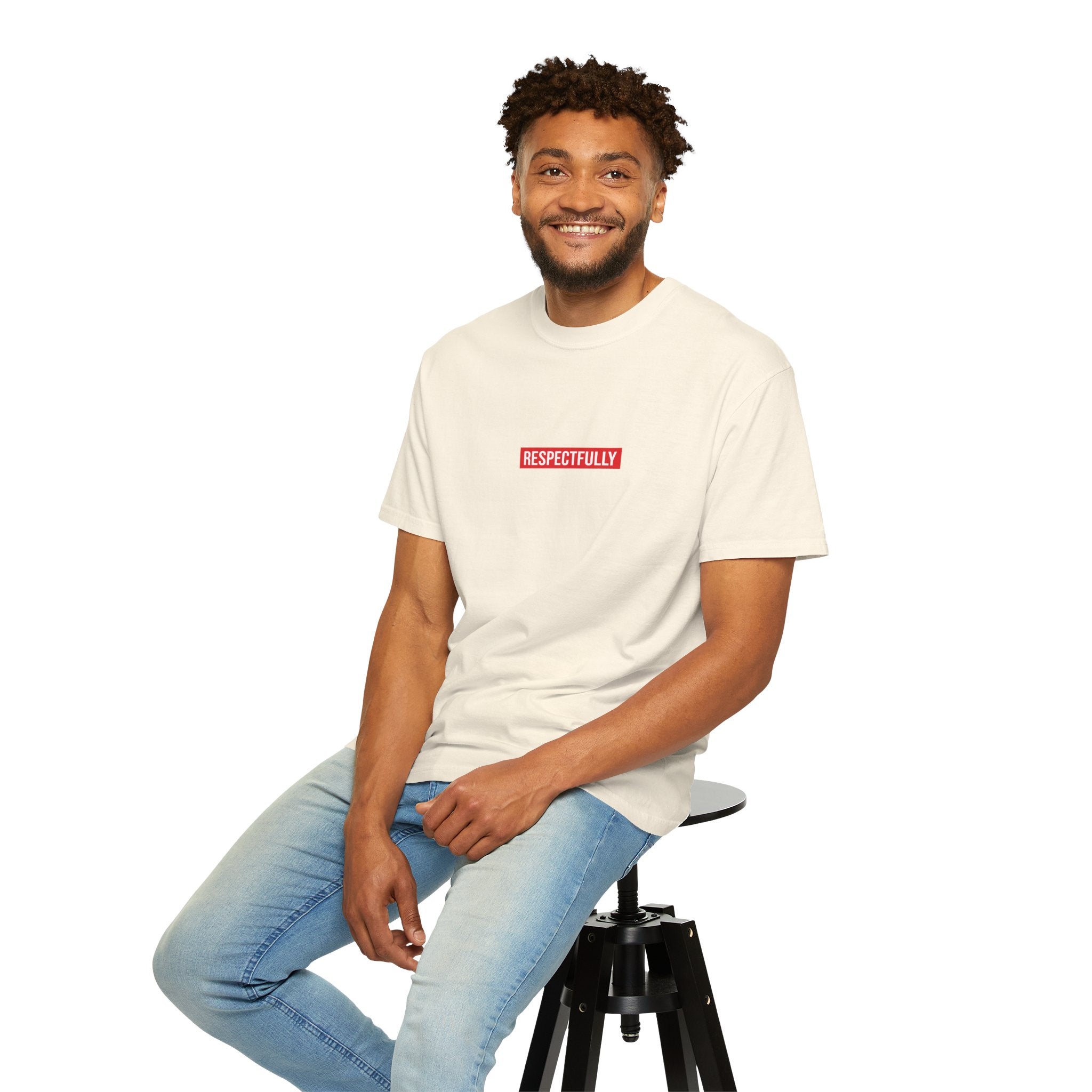 Thread Theory “Respectfully” Red Box Tee