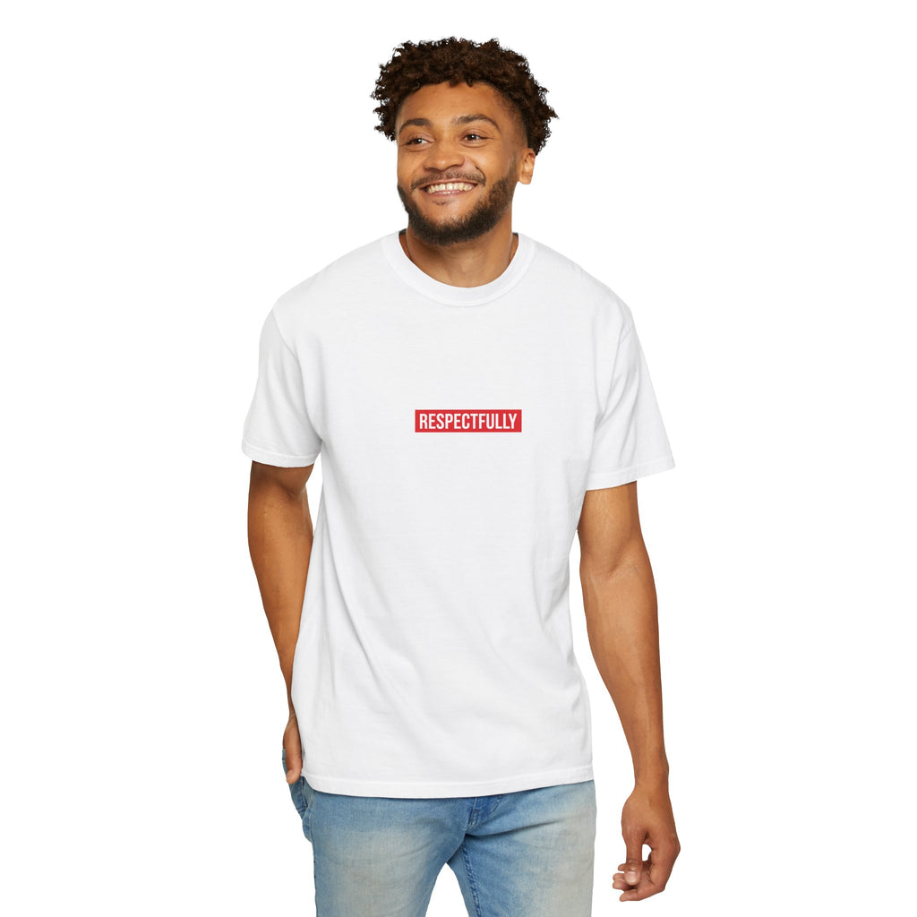 Thread Theory “Respectfully” Red Box Tee