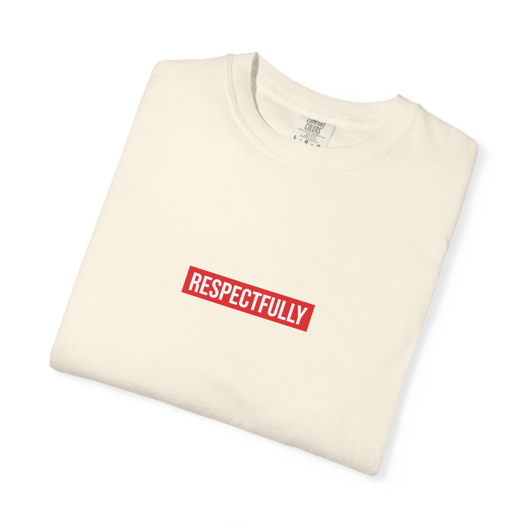 Thread Theory “Respectfully” Red Box Tee