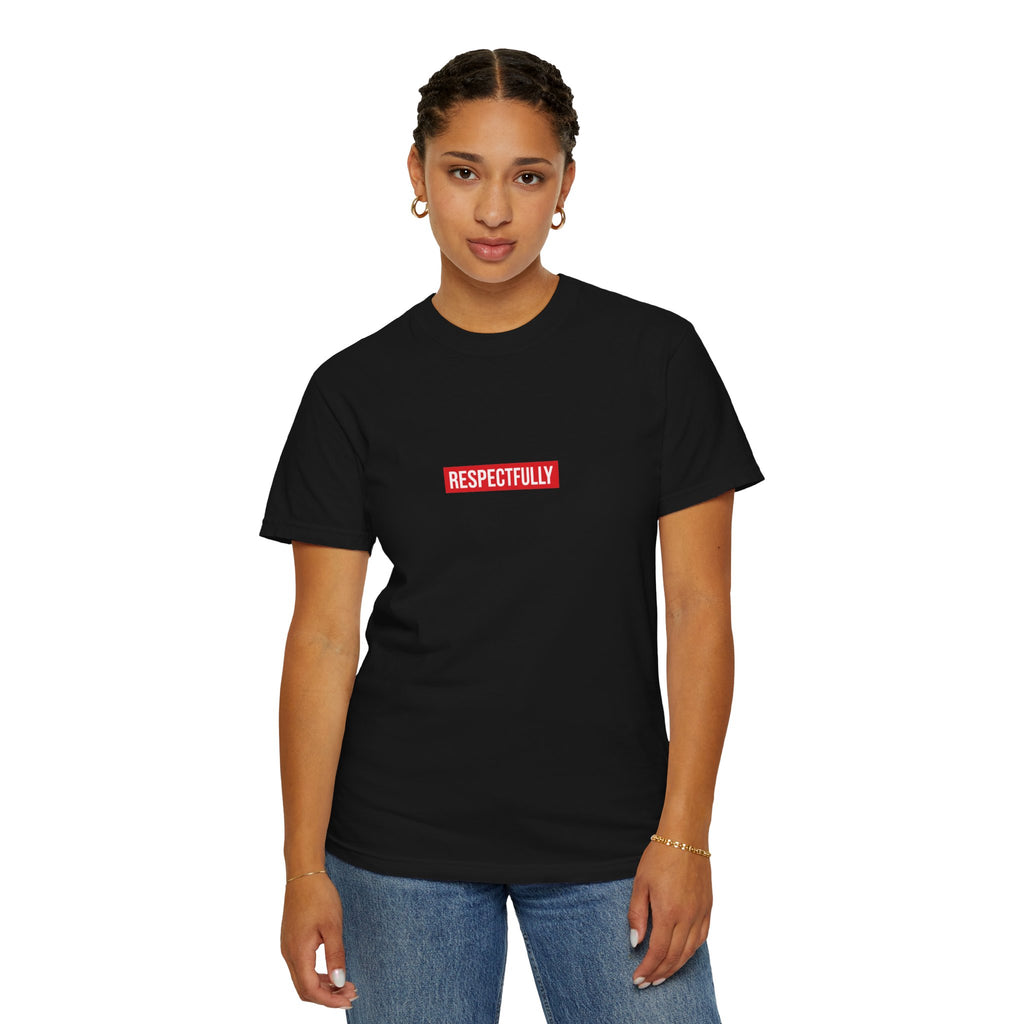 Thread Theory “Respectfully” Red Box Tee