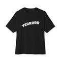 YERRRRR Boxy Tee — Oversized Streetwear Shirt, NYC Slang Graphic Tee