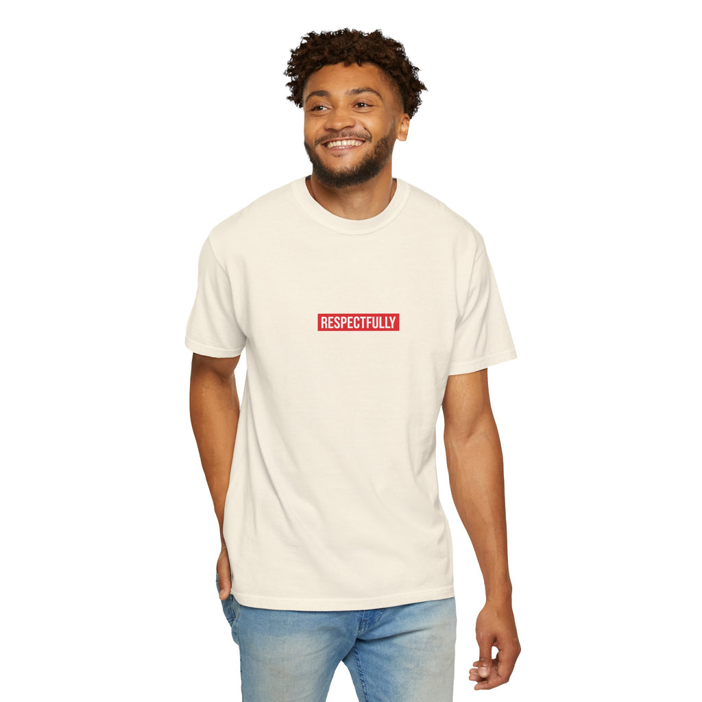 Thread Theory “Respectfully” Red Box Tee