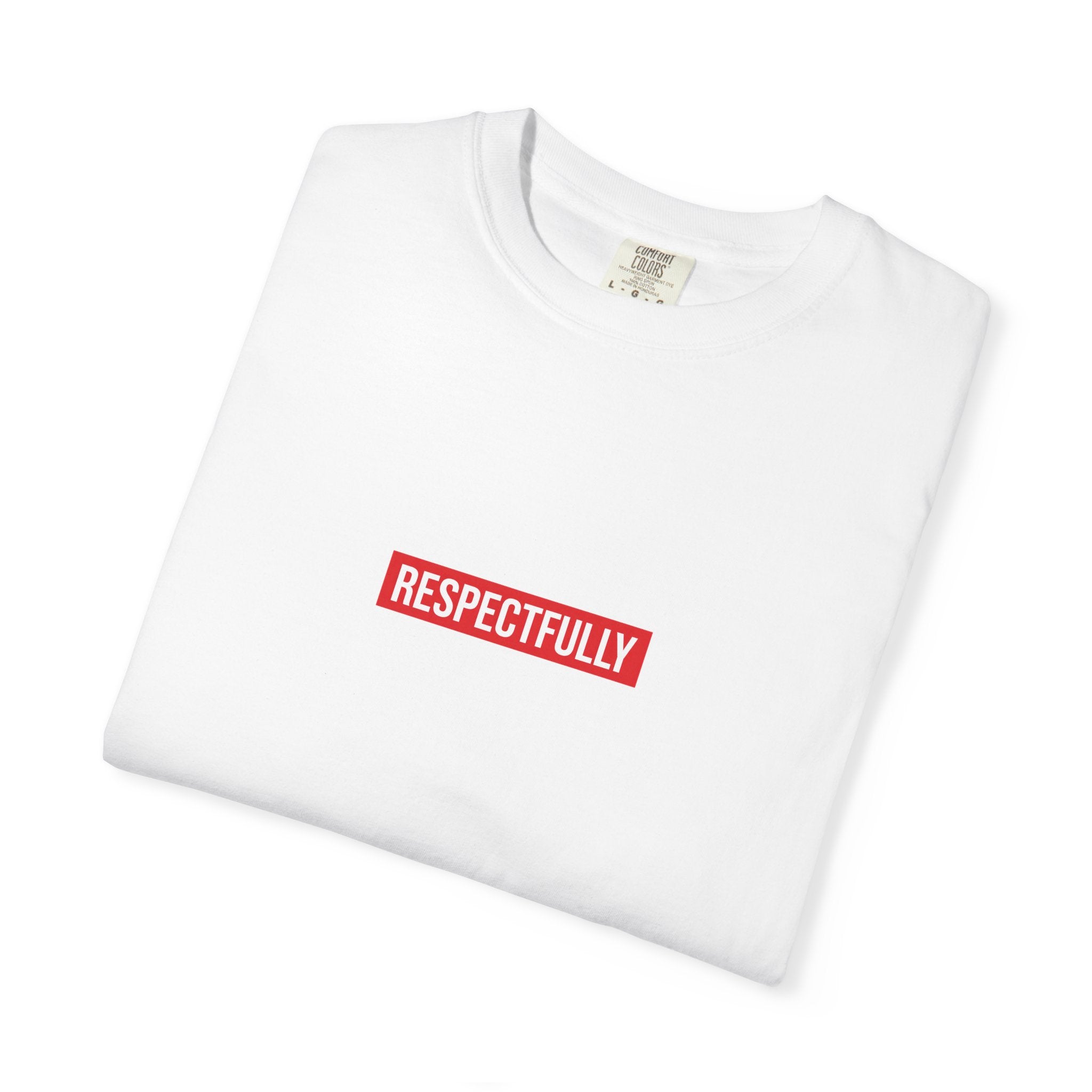 Thread Theory “Respectfully” Red Box Tee