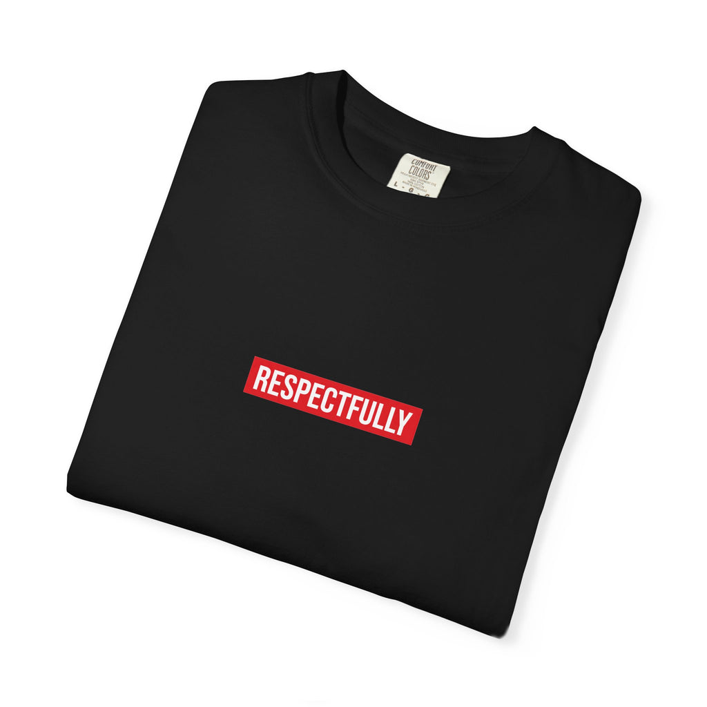 Thread Theory “Respectfully” Red Box Tee