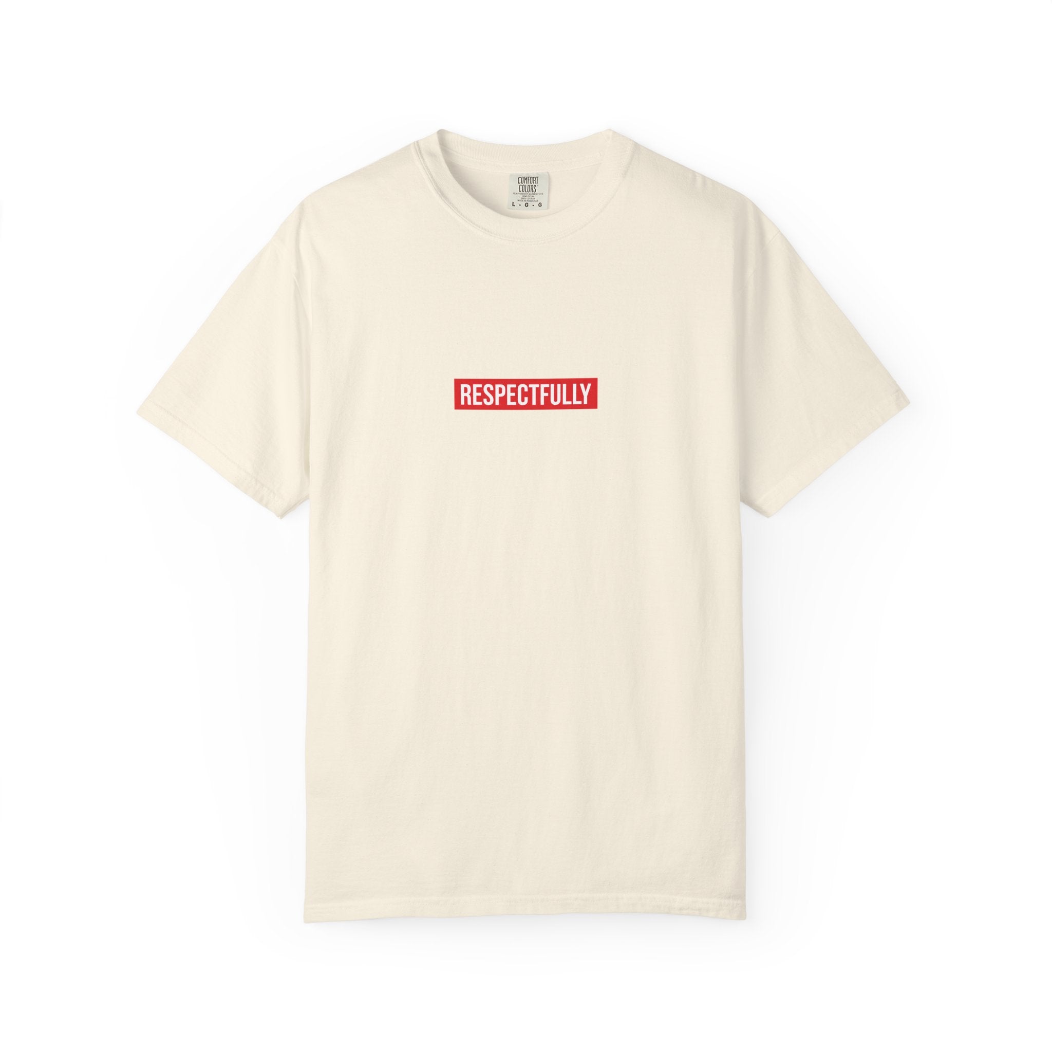 Thread Theory “Respectfully” Red Box Tee