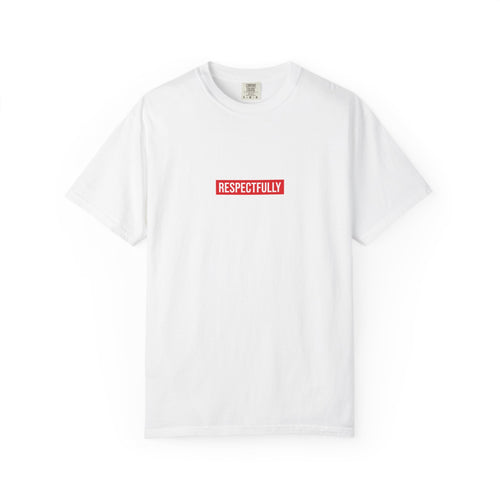 Thread Theory “Respectfully” Red Box Tee
