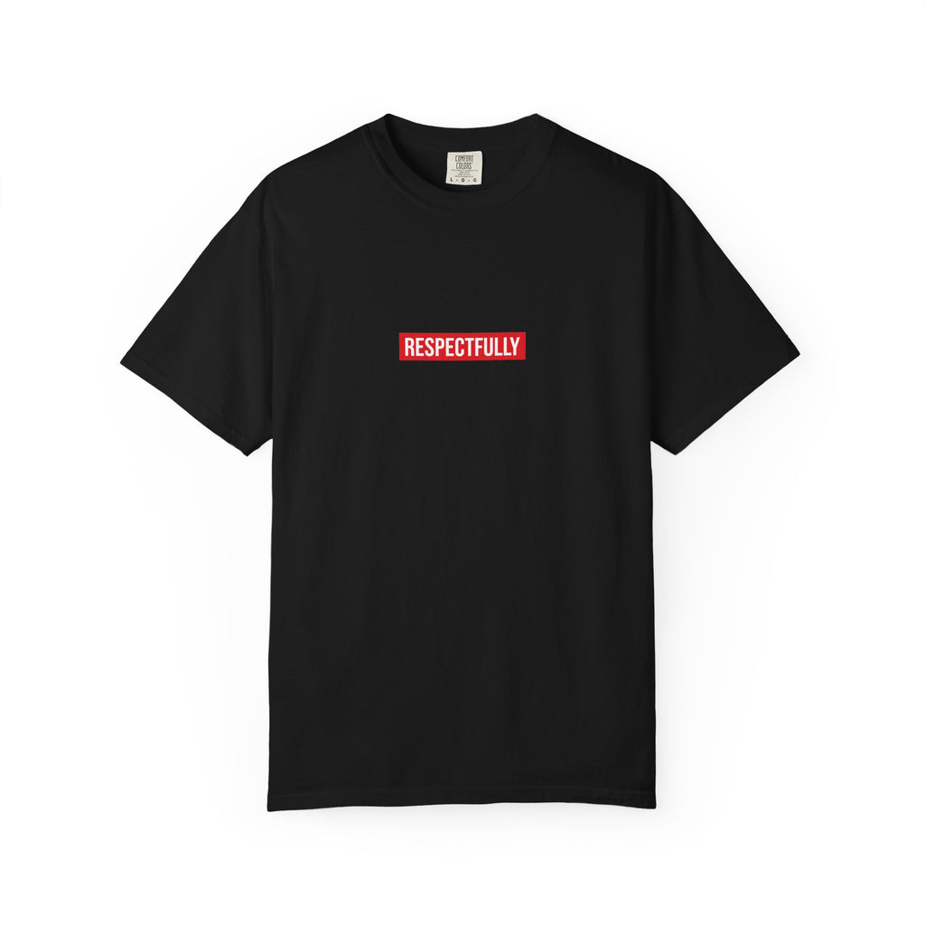Thread Theory “Respectfully” Red Box Tee