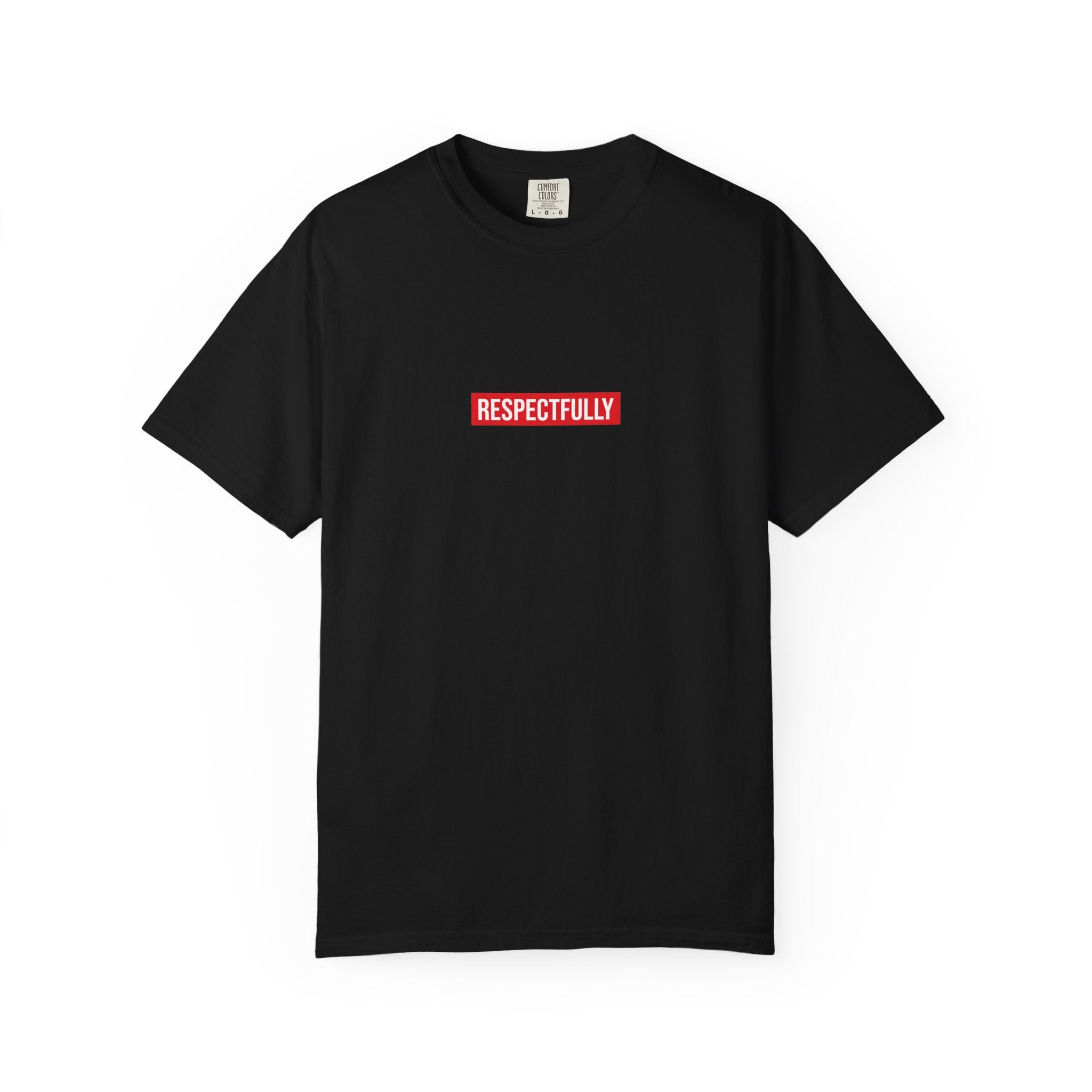 Thread Theory “Respectfully” Red Box Tee
